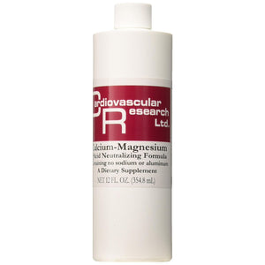 Cardiovascular Research Calcium-Magnesium Liquid 12 oz - The Oasis of Health