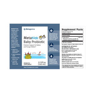 Metagenics MetaKids� Baby Probiotic � Probiotic Support for Babies and Young Children* | 21 Servings - The Oasis of Health
