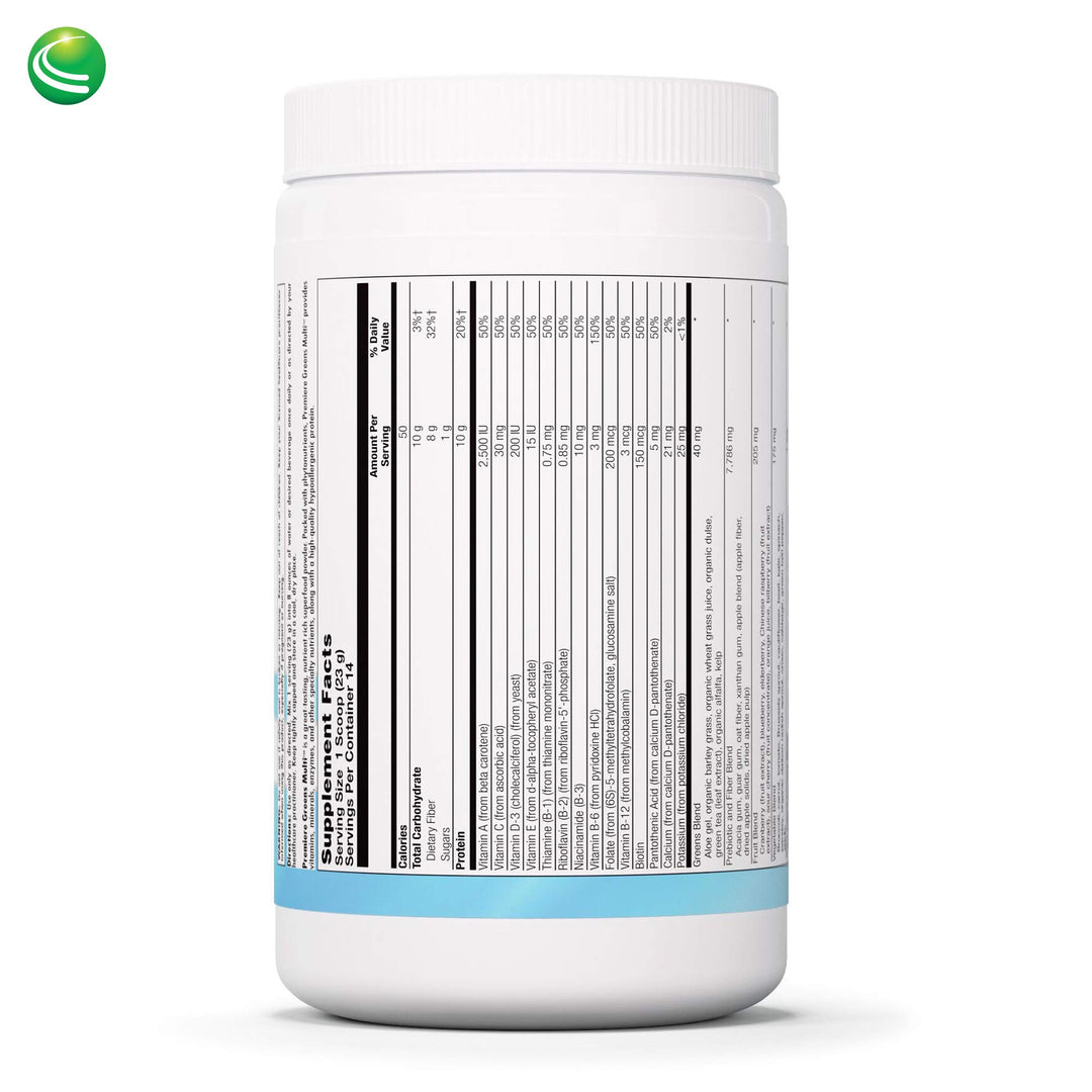 White Smoke Nutra BioGenesis Premiere Greens Multi 392 Grams   PN 10417