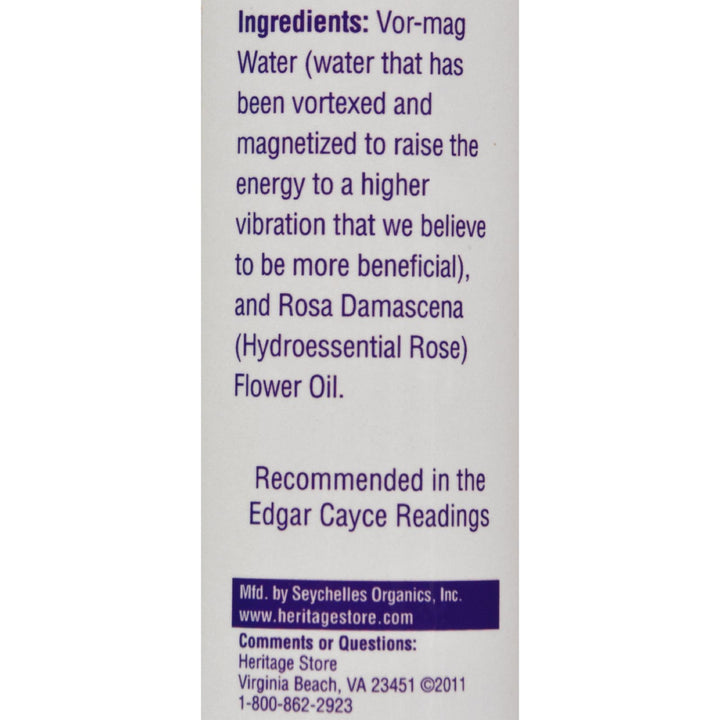 Heritage ProduCTs Flower Water Atomizer Rose - 4 Oz