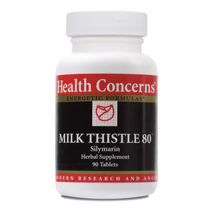 Health Concerns - Milk Thistle 80 - Chinese Herbal Supplement - Liver Health Support - with Milk Thistle (80 Percent Silymarin) - 90 Count