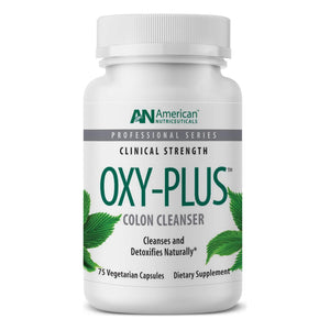 Light Gray American Nutriceuticals Oxy-Plus Colon Cleanser 75 Capsules
