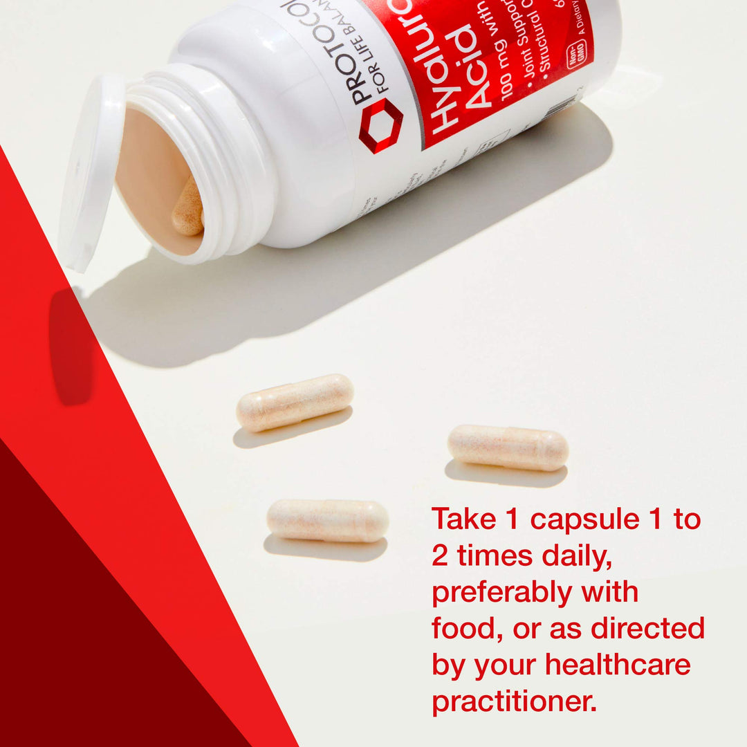 Firebrick Protocol for Life Balance Hyaluronic Acid 100mg with Co-Factors 60 Vcaps P3155