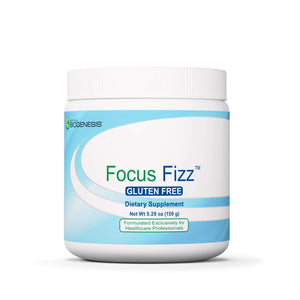 Nutra BioGenesis - Focus Fizz Powder - Enhance Focus, Memory, and Stress Response - 150 g