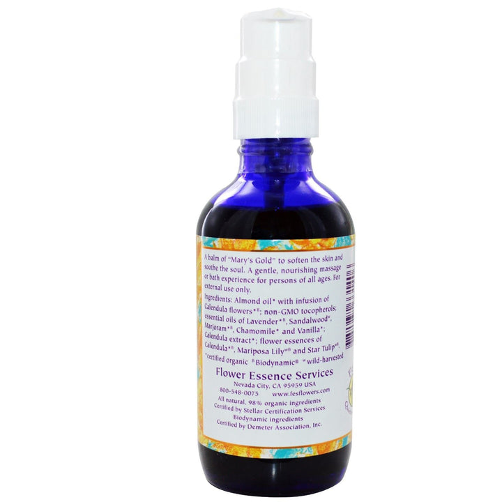 Flower Essence Biodynamic Calendula Caress Pump Top - 4 fl oz - The Oasis of Health
