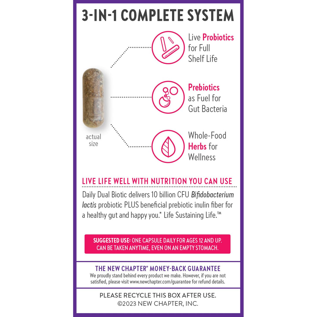 New Chapter Weight Management probiotic - 30 Count
