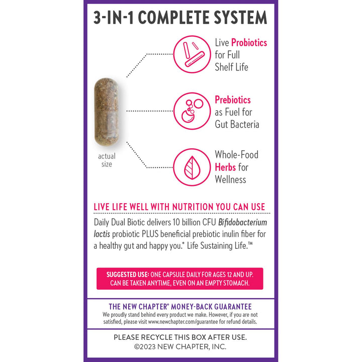 New Chapter Weight Management probiotic - 30 Count