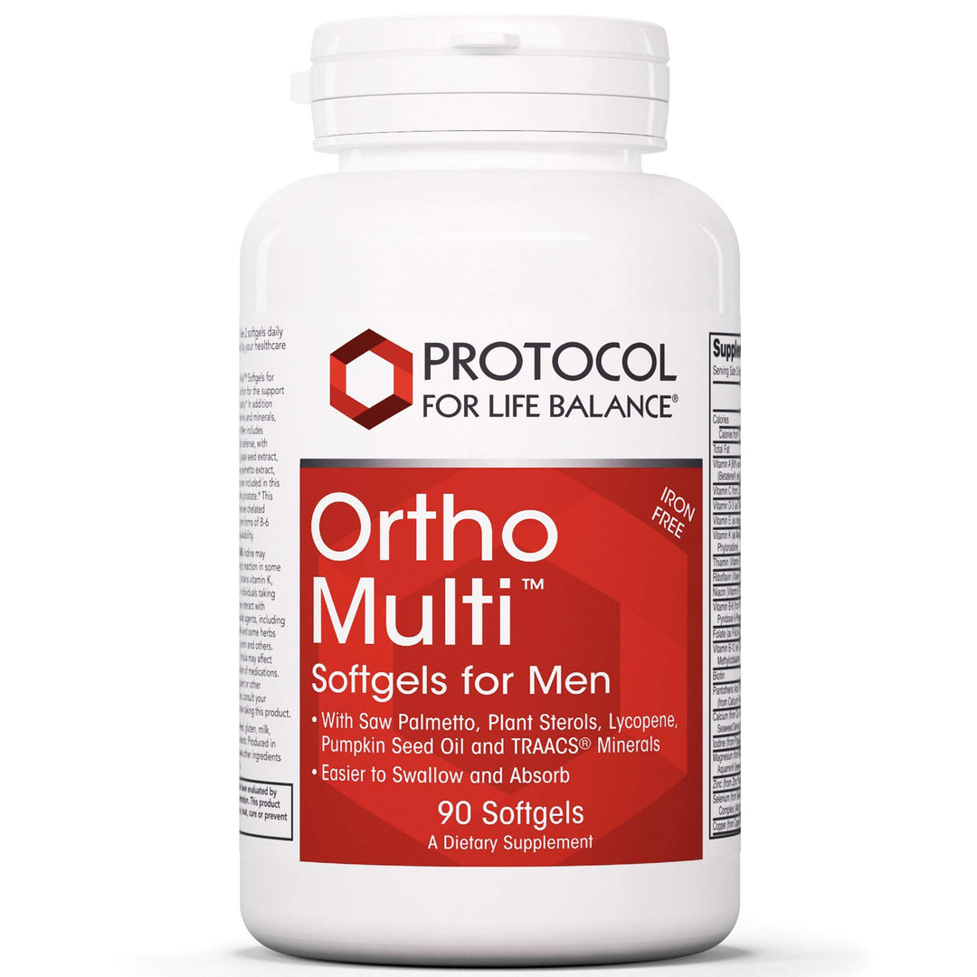 Firebrick Protocol For Life Balance Ortho Multi 90 Softgels For Men - P3880 - B079J3NSZL