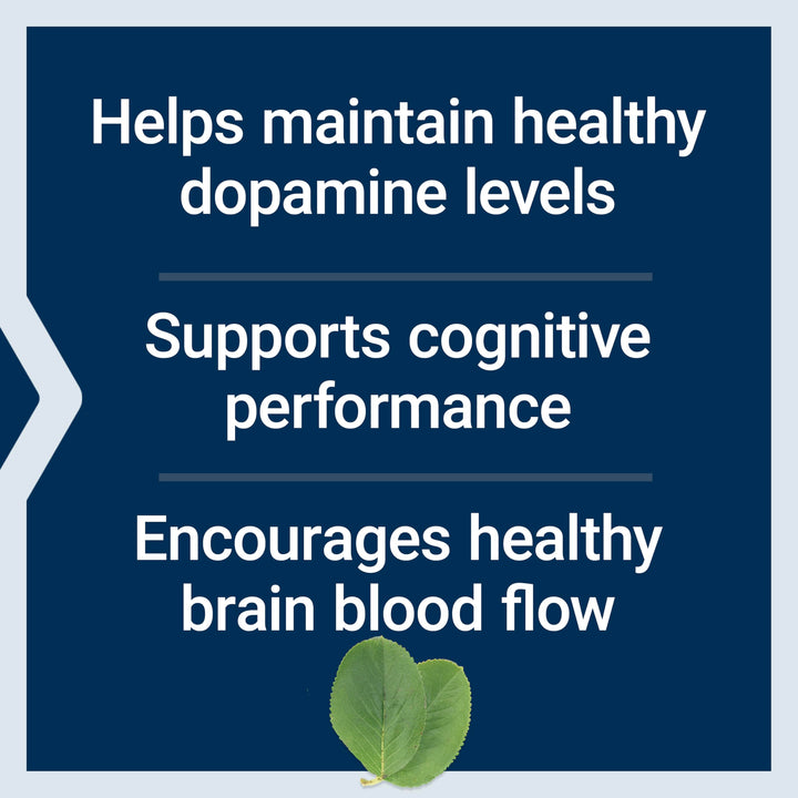 Life Extension Dopa-Mind™, Dopamine Support Supplement, Supports Cognitive Performance, Healthy Dopamine Production, Gluten-Free, Non-GMO, Vegetarian, 60 Tablets