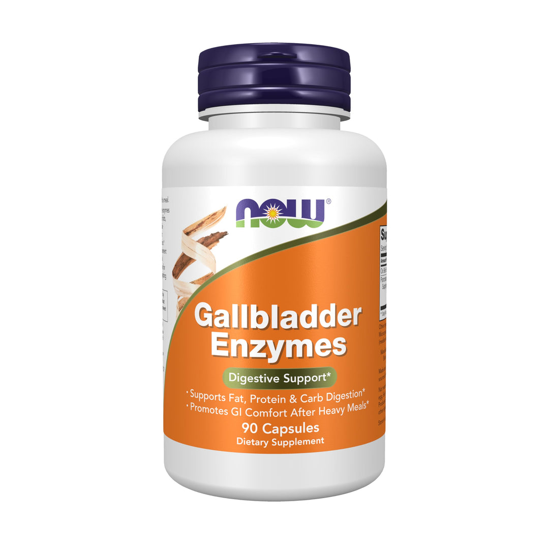 NOW Foods Now Supplements Gallbladder Enzymes, Digestive Support*, 90 Capsules