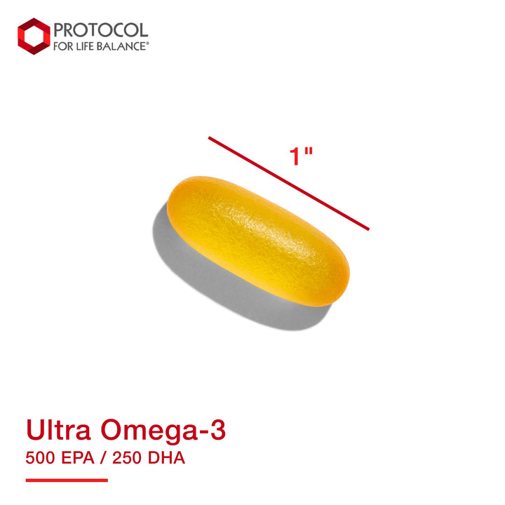 Goldenrod Protocol For Life Balance Molecularly Distilled Ultra Omega-3 500 EPA / 250 DHA 180 Softgels