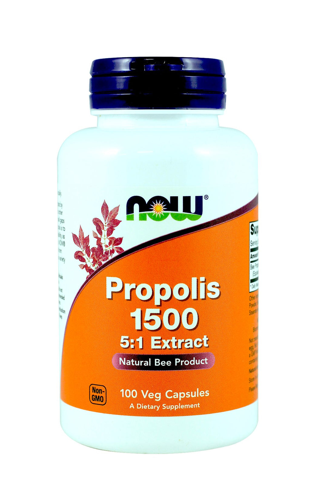 NOW Foods Propolis 1500 mg 100 Capsules (Pack of 3)