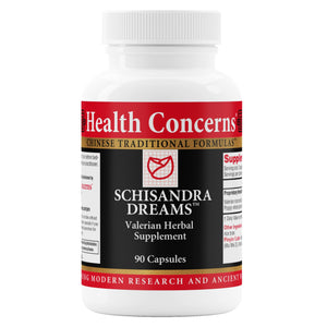 Health Concerns Schisandra Dreams - Calm Aid and Sleep Support Supplement - 90 Capsules