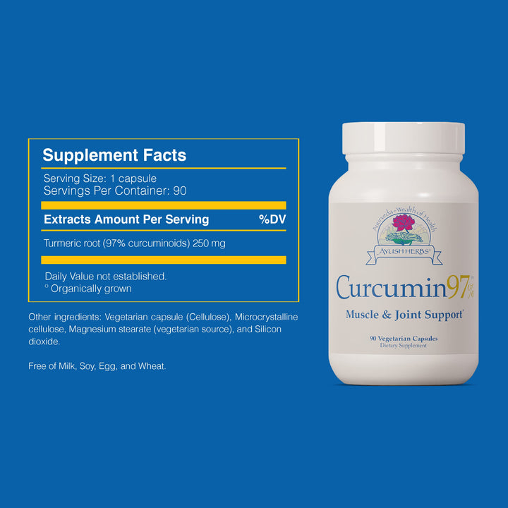 Ayush Herbs Curcumin 97 90 Capsules