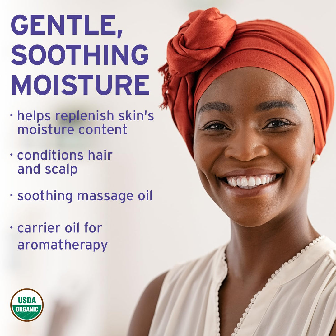 Life-flo Pure Safflower Oil, Organic, Moisture-Rich Face and Body Oil for Skin Care and Hair Care, Soothing Massage Oil and Carrier Oil, Hypoallergenic, 60-Day Guarantee, Not Tested on Animals, 16oz