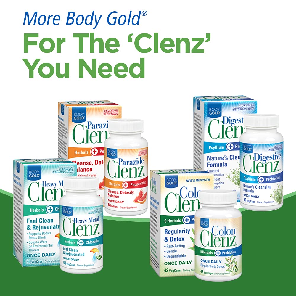 Body Gold, Liver Clenz, 60 Count