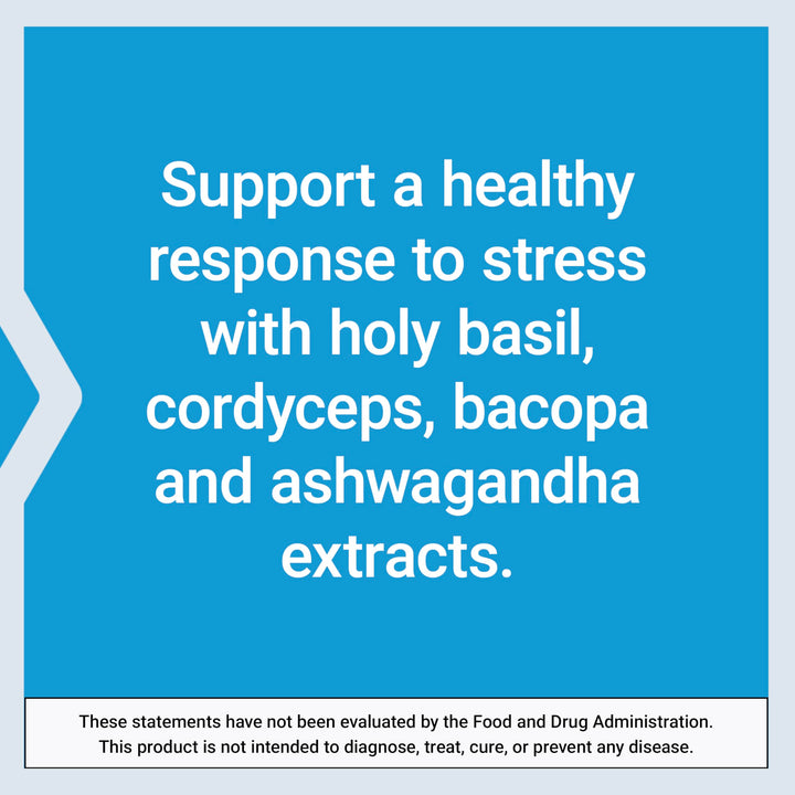 Life Extension Adrenal Energy Formula, Help inhibit the Effects of Stress, holy Basil, cordyceps, bacopa and ashwagandha, Gluten Free, Non-GMO, Vegetarian, 60 Capsules