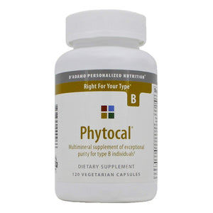 D'Adamo Personalized Nutrition - Phytocal B 120 vcaps - The Oasis of Health