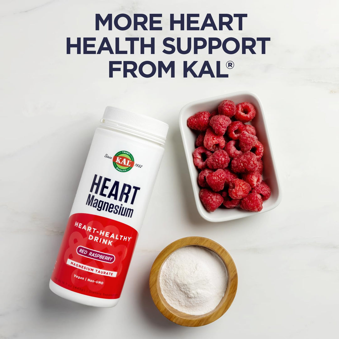 KAL Red Yeast Rice Once Daily 1200mg, Cardiovascular Support* Supplement with Naturally Occurring Unsaturated Fatty Acids, Amino Acids &amp; Phytonutrients, Vegan, Gluten Free, 30 Servings, 30 Tablets