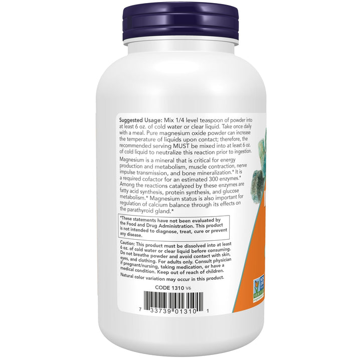 Now Foods Magnesium Oxide 8oz - 1310 - 2 Pack