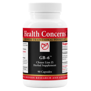Health Concerns GB-6 - Gallbladder Support & Liver Health Supplement - 90 Capsules