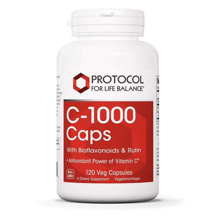 Firebrick Protocol for Life Balance C-1000 Caps with Bioflavonoids &amp; Rutin 120 VCaps - P0690