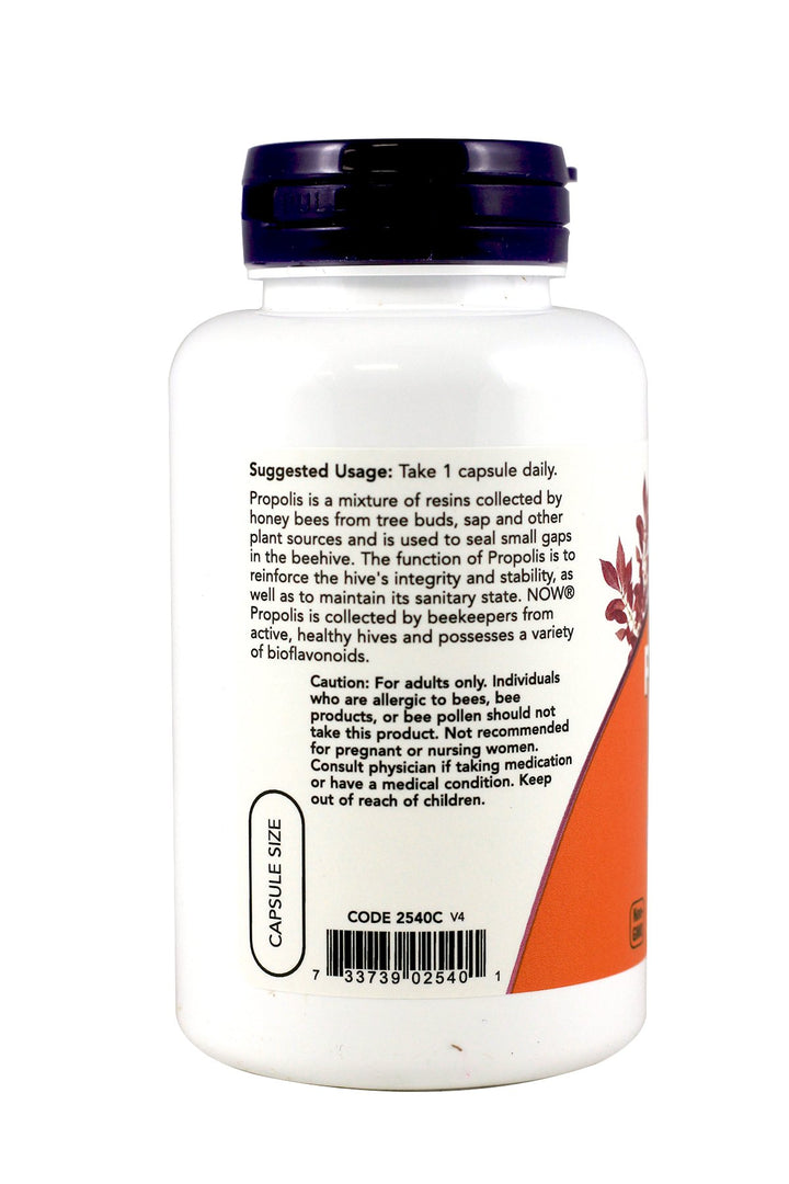 NOW Foods Propolis 1500 mg 100 Capsules (Pack of 3)