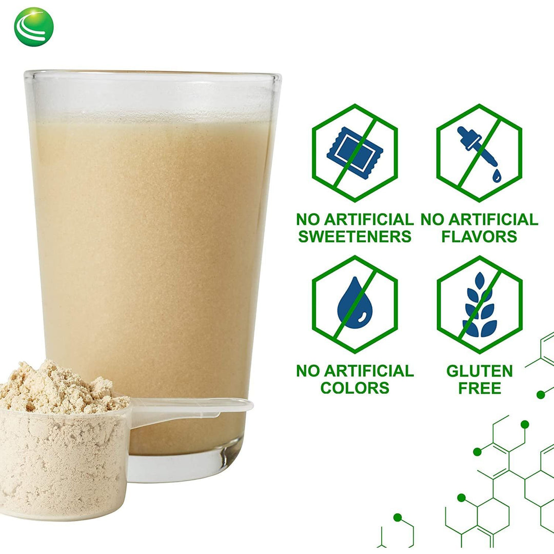 Nutra BioGenesis BioCleanse Plus - Immune &amp; Antioxidant Supplement for Women &amp; Men with Milk Thistle, Vitamins, Minerals, 12g Vegan Protein Per Serving - 1 lb 9.7 oz - The Oasis of Health
