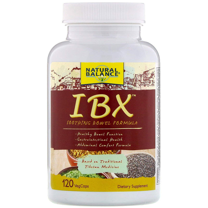 Natural Balance IBX Soothing Bowel Formula, 120 VegCaps