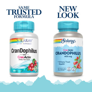 SOLARAY CranDophilus, Veg Cap (Btl-Plastic) 120ct  00844 - The Oasis of Health