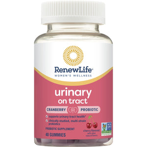 Renew Life Probiotics for Women - Support Urinary Tract Health, 2 Billion CFU, 48 Gummies