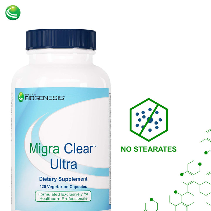 Biogenesis Ultra Migra-Clear Veg Capsules, 120 Count