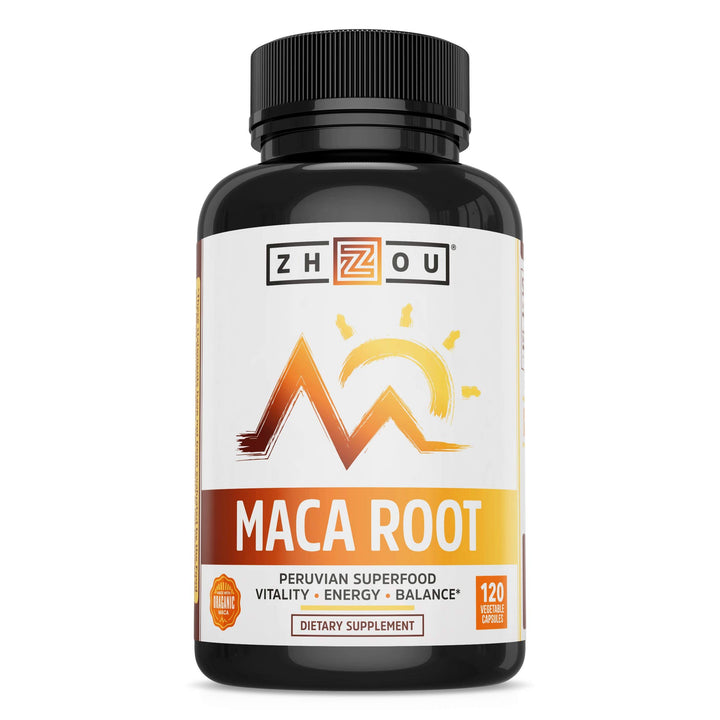 Zhou Maca Root | Wellness Supplement for Men &amp; Women | Boosts Energy | 60 Servings, 120 Count