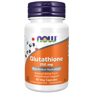 Now Foods Glutathione 250 mg 60 Vcaps - 0096