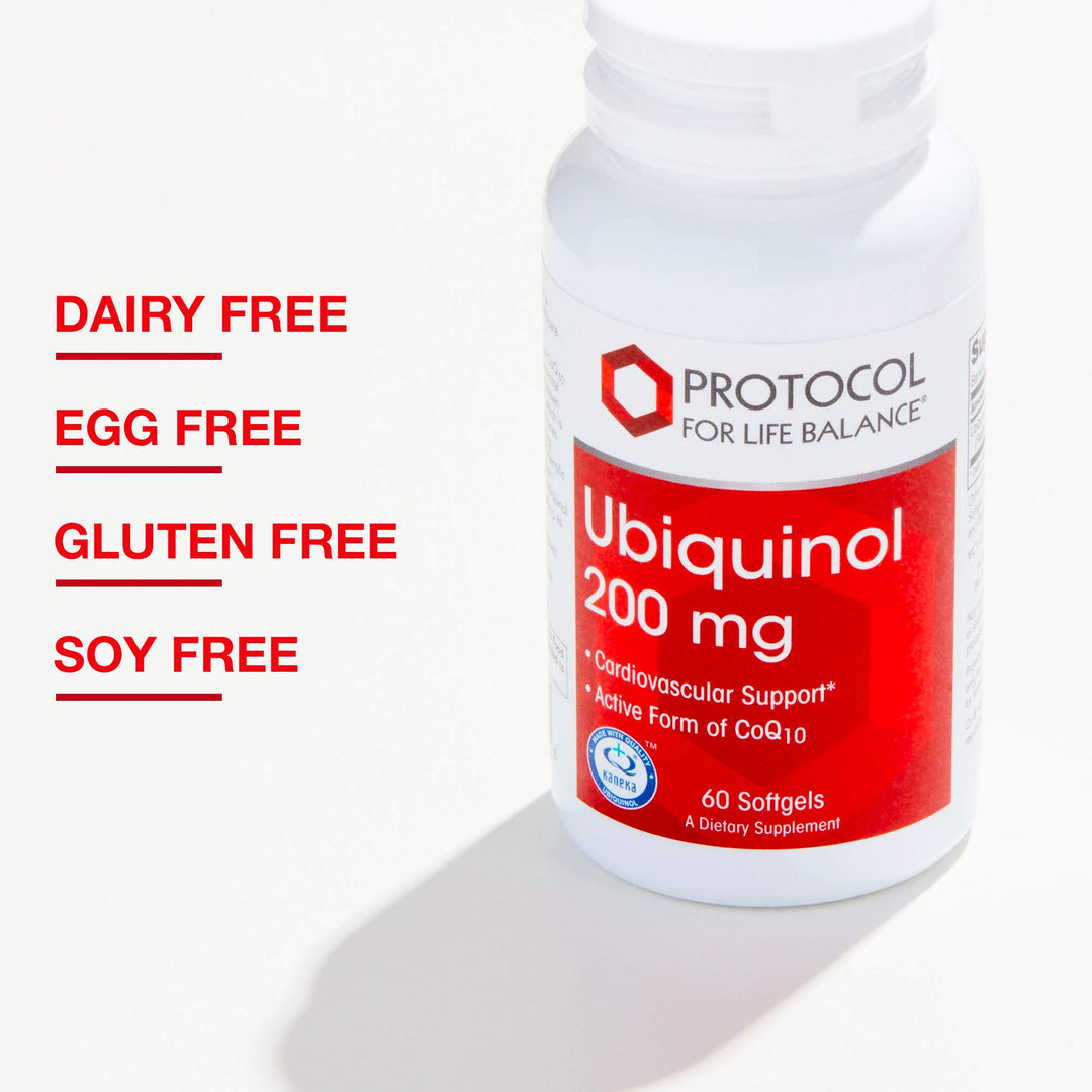 White Smoke Protocol For Life Balance Ubiquinol 200 Mg 60 Softgels - P3144