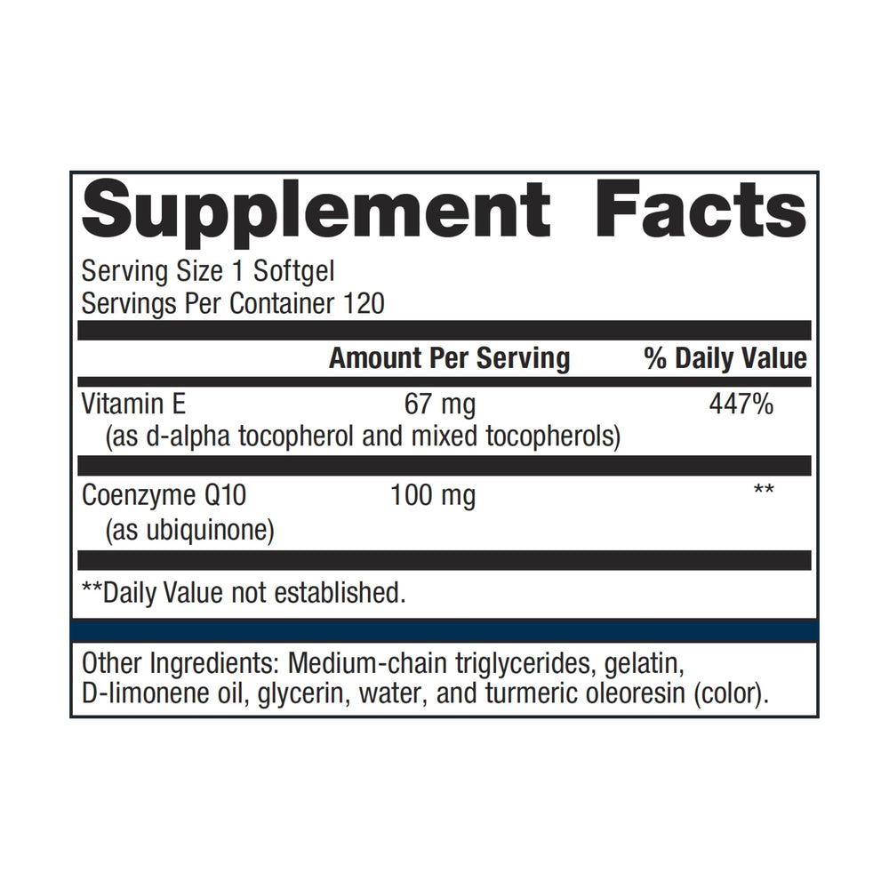 Metagenics CoQ10 ST-100 120 Softgels