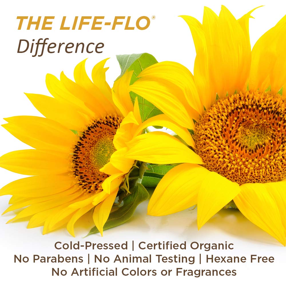 LIFE-FLO Carrier Oil | 16oz (Pure Sunflower Oil)