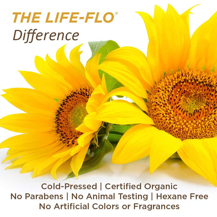 LIFE-FLO Carrier Oil | 16oz (Pure Sunflower Oil)