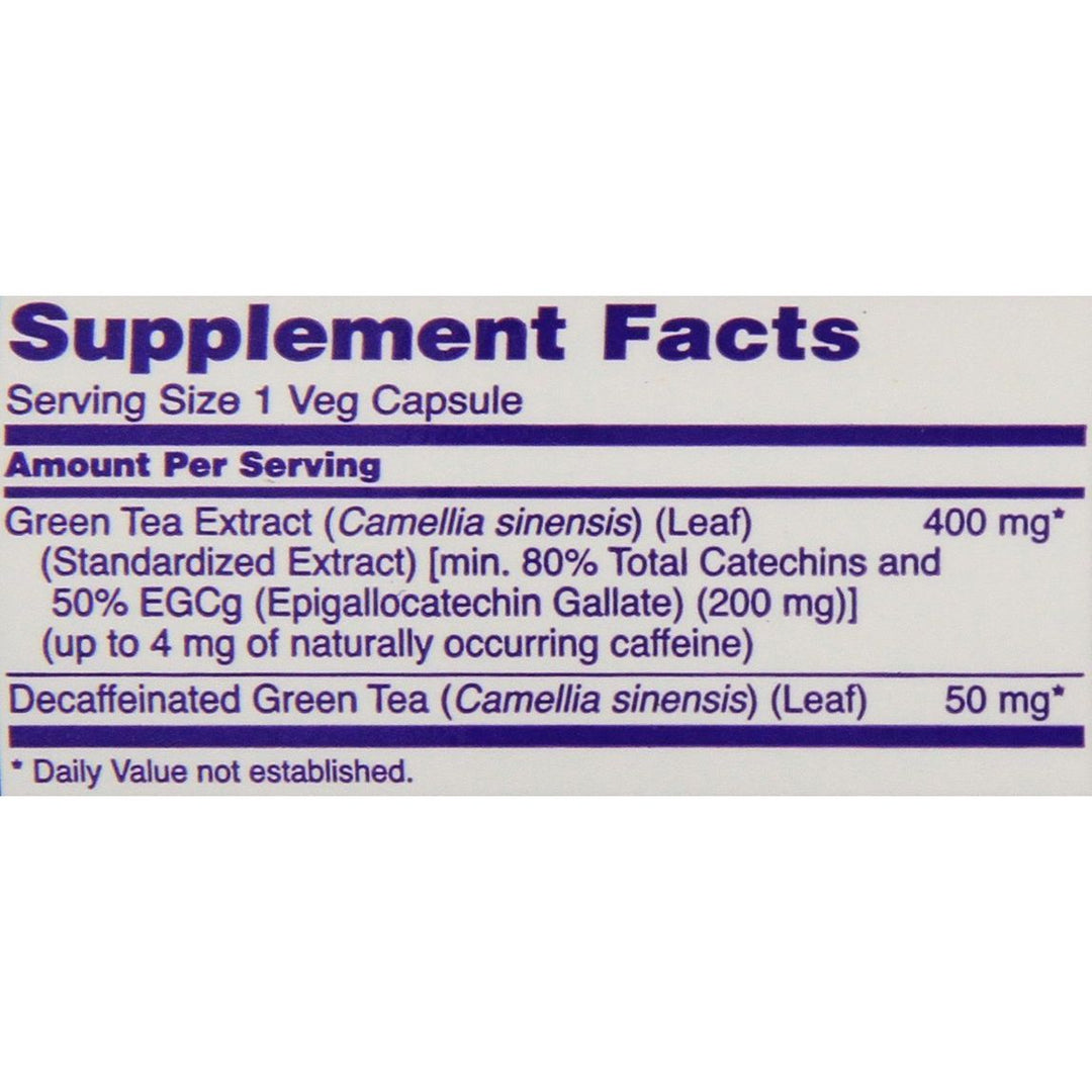 NOW Foods EGCg, Green Tea Extract, 400mg, 180 Veg Capsules, Pack of 3