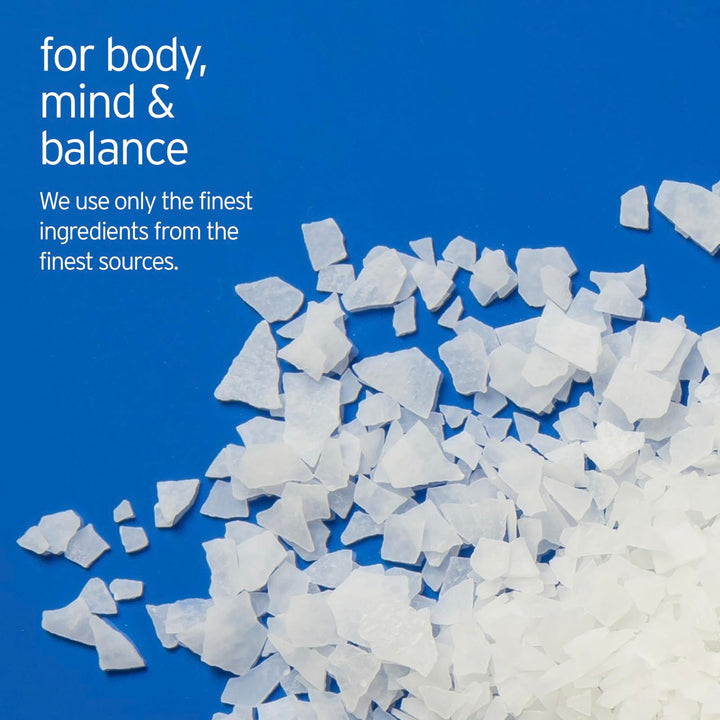 LIFE-FLO Magnesium Bath Flakes - Unscented Magnesium Flakes with Ancient Trace Minerals from the Zechstein Seabed - Epsom Salt Bath Soak Alternative or Relaxing Foot Soak - 60-Day Guarantee - 26.4oz