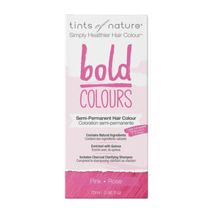 Tints Of Nature - Semi-Permanent Hair Color Bold Pink - 2.46 fl. oz. - The Oasis of Health