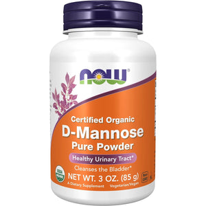 Now Foods D-Mannose Powder 3 Ounces (Pack of 2)