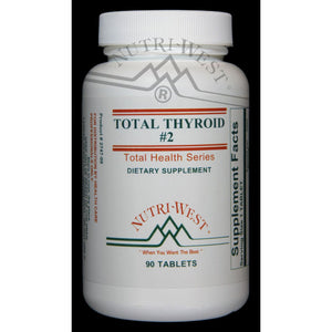 Nutri-West - Total Thyroid #2 90 ct - The Oasis of Health