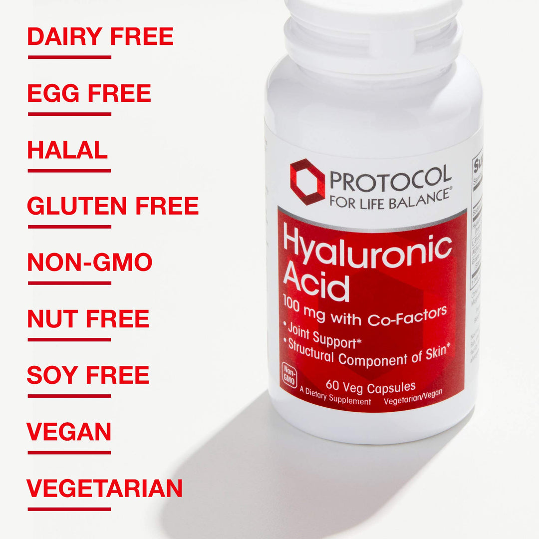 Lavender Protocol for Life Balance Hyaluronic Acid 100mg with Co-Factors 60 Vcaps P3155