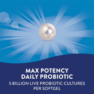 Nature's Way Probiotic Pearls Max Potency, 5 Billion Active Cultures, Supports Digestion and Immune Health*, Survives Stomach Acid, 30 Softgels - The Oasis of Health