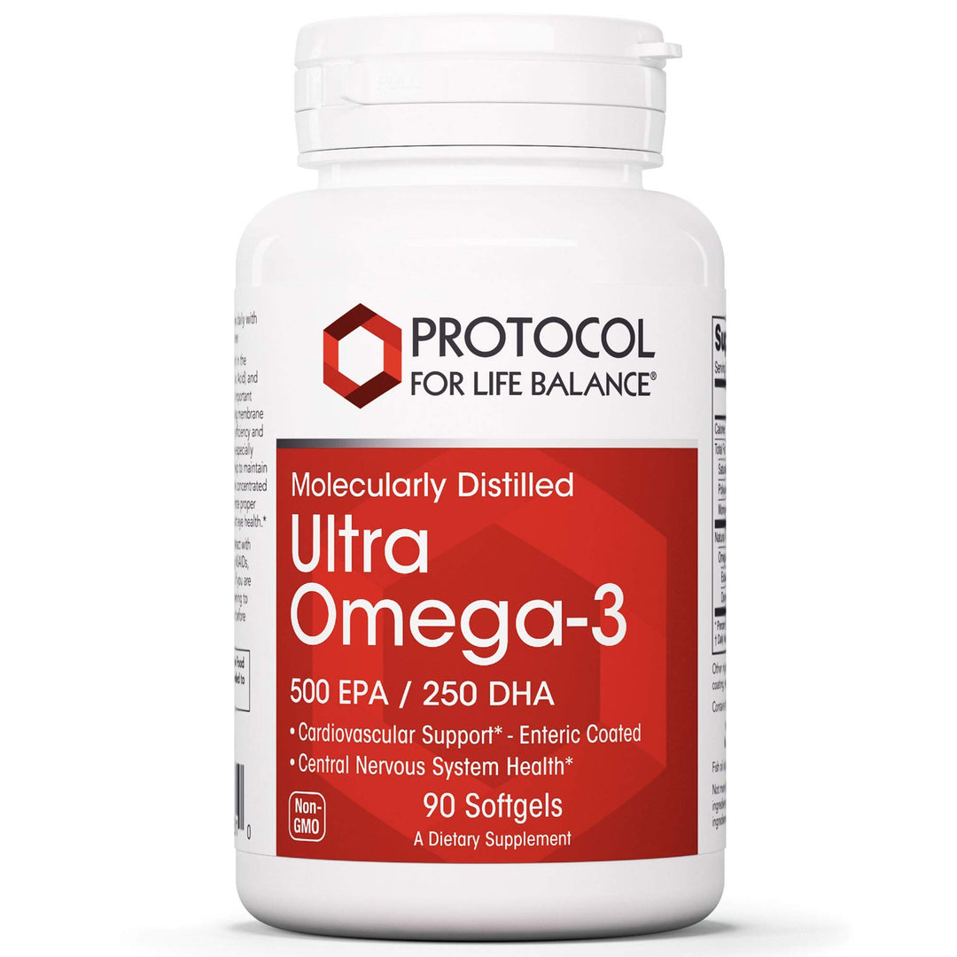 Firebrick Protocol For Life Balance Molecularly Distilled Ultra Omega-3 500 EPA / 250 HPA 90 Softgels