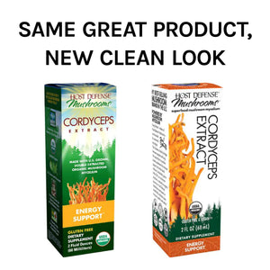 Host Defense Cordyceps Extract 2oz - - The Oasis of Health