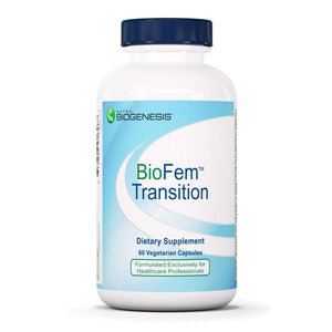Nutra BioGenesis - BioFem Transition - DHEA, Pregnenolone, Wild Yam, and Dong Quai for Menopause Support - Gluten Free, Vegan, Non-GMO - 60 Capsules
