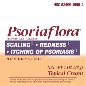 Nature's Way Boericke & Tafel Psoriaflora Topical Cream, Dry Skin Relief??, Reduces Redness & Itching??, Psoriasis Treatment??, 1 Oz - The Oasis of Health