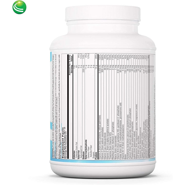 Nutra BioGenesis BioCleanse Plus - Immune &amp; Antioxidant Supplement for Women &amp; Men with Milk Thistle, Vitamins, Minerals, 12g Vegan Protein Per Serving - 1 lb 9.7 oz - The Oasis of Health